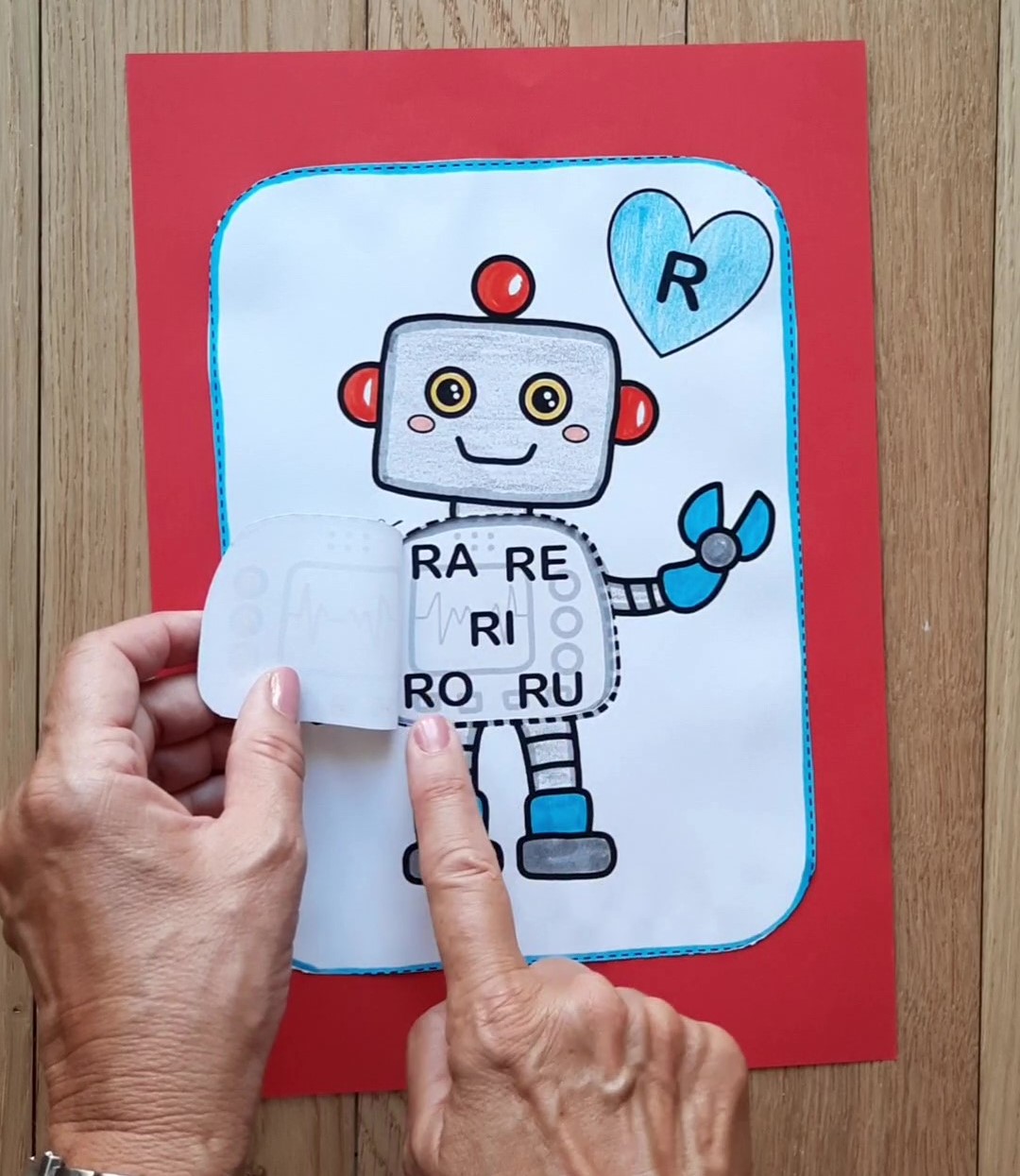 LETTERA R DEL ROBOT - Blog di giocaparlakids
